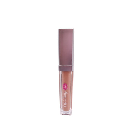 🍯 Sweet Caramel – Light Nude Cream Gloss (Mirror + Light)