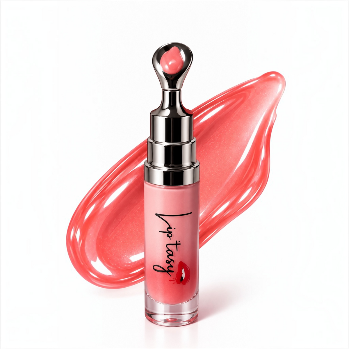 Girly Gossip — Soft Blush Pink (SPF Peptide Lip Gloss)